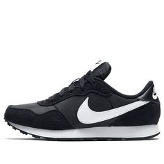 (GS) Nike MD Valiant 'Black White' CN8558-002 (SNKR/Retro/Casual/Low Top) Fashion 2025, Low Top, Men's Style, New Fashion, Adidas, Black White, Nike, Black And White, Women's Fashion