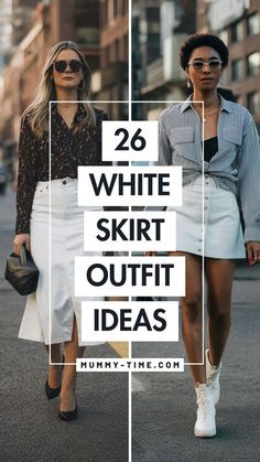 White Skirt Outfit Ideas, Floral Maxi Skirt Outfit, Midi Skirt Outfits, Denim Midi Skirt Outfit, White Skirt Outfit, Maxi Skirt Winter, Skirt Outfit Ideas, Skirt Images