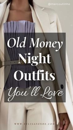 Date Night Old Money Outfit, New Year Dinner Outfit Night, Old Money Aesthetic Night Out, Quiet Luxury Night Outfit, Quiet Luxury Dinner Outfit, Elegant Bar Outfit, Fancy Birthday Party Outfits, Date Night Fashion Classy, Old Money Style Dress Party Outfits