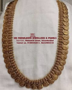 Kaasu Malai Gold, Kaasu Mala Gold Haram, Kasu Necklace Designs, Kasumala Designs, Gold Latest Designs, Kasu Necklace, Latest Gold Earrings, Pretty Gold Necklaces