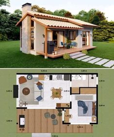 small house plans that are easy to build and cost less than $ 10, 000