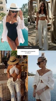 Quiet Luxury Swimwear, Outfits Playa, Italy Summer Outfits, Casual Beach Outfit, Trendy Outfits Indian, Beach Vacation Outfits