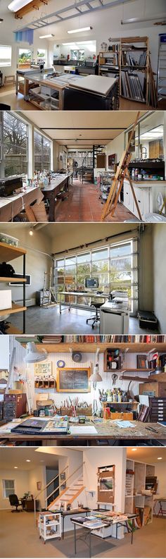 the inside of a building that has many different things in it and is filled with furniture