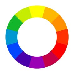 a color wheel with different colors in it