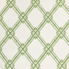 Samples and Purchasing available for Treillage De Bambou - Leaf Green By Brunschwig & Fils | Louverne Wallpapers | Lattice/Scrollwork Wallcovering Print at Designer Wallcoverings and Fabrics Trellis Wallpaper, Formal Living Room, Drapery Hardware, Fabric Houses, Wallpaper Size, Leaf Wallpaper, Cole And Son, Formal Living, Green Wallpaper