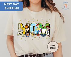 Mama Toy Story Shirt, Mama Cartoon Shirt, Retro Toy Story Mama Shirt, Magical Mama Shirt, Mothers Day Shirt, Gift For Mom ORDERING: 1. Review all photos 2. Choose Size and Color from drop-down menu 3. If personalization box is available, add your text color 4. Add each shirt to cart one at a time 5. Click "Add to Cart" - you can go back to add more products 6. Click "Proceed to Checkout" 7. Add note to seller for any requests * We use several different brand shirts, all of them are premium quali Toy Story Mama Shirt, Toy Story Mom Shirt, Toy Story Shirt, Cartoon Shirts, Toy Story Birthday, Brand Shirts, Mama Shirts, Mothers Day Shirts, Retro Toys