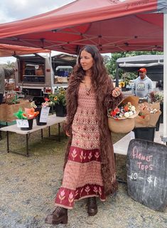 Discover Spell’s latest collection, beautifully captured with @anita_ghise! From bold prints to flowing silhouettes, see how Anita brings our designs to life amidst the vibrant morning market scene. ✨ Markets Outfit, Fall Hippie Outfits, 70s Inspiration, Penny Parker, Whimsical Fall, Market Scene, Boho Whimsical, Boho Fits, Whimsical Dress