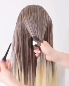 Wacky Hair, Hairdo For Long Hair, Easy Hairstyles For Long Hair, Hair Sticks, Hair Updos, Bun Hairstyles, Hair And Nails, 1 2 3, Easy Hairstyles