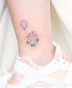 Pastel Tattoos, Tattoos For Childrens Names, Pastel Tattoo, Model Tattoos, M Tattoos, Foot Tattoos For Women, Small Girl Tattoos