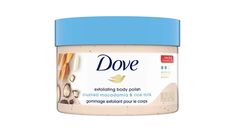 Polish your skin with Dove Exfoliating Body Polish, the scrub that nourishes and restores skin's natural nutrients. | Dove Exfoliating Body Polish Macadamia & Rice Milk | Jewel-Osco Rice Milk, Body Polish, Baby Shampoo, Body Exfoliator, Health Facts, Macadamia, Wine And Spirits, Natural Skin, Paraben Free Products