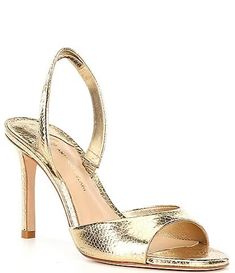 Women's Heels & Pumps | Dillard's Glamorous Ankle Strap Sandals For Dinner, Spring Cocktail Slingback Sandals, Chic Sandals For Dinner, Chic Sandals For Dinner In Spring, Gold Stiletto Heels, 3 Inch Heels, Antonio Melani, Women's Heels, Heels Pumps