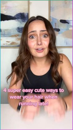 Late Hairstyles, Running Late Hairstyles, Greek Hair, Running Late, Hair Braids, Ponytail Styles, Natural Hair Journey, Quick Hairstyles, Latest Hairstyles