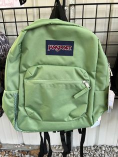 Welcome to Dash Forward! Where you will find products and affordable prices and amazing quality with quick and friendly customer service! We offer discounts on all items we offer for multiple and group orders!! Please message us before purchasing if you would like to place a bulk order!  ●ITEM DETAILS● - This is a Green Jansport Backpack - Free Monogram - Monogram will be on front pocket ●INFORMATION NEEDED TO COMPLETE YOUR PURCHASE● *Thread Color for Monogram ( If no color is provided we will c Casual College Bags For End Of School Year, Sporty Green Backpack For Back To School, Green Jansport Backpack, Green Jansport, Stylish School Bags, Free Monogram, Backpack Free, Cell Phone Number, Backpack School