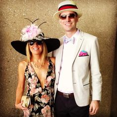 Kentucky Derby Party Fashion at the Kentucky Derby. The 2016 Kentucky Derby is the 142nd renewal of The Greatest Two Minutes in Sports. Live odds, betting, horse bios, travel info, tickets, news, and updates from Churchill Downs Race Track. Kentucky Derby Fashion For Men, Kentucky Derby Dresses For Women, Derby Gala, Kentucky Derby Party Games, Horses Racing, English Hats