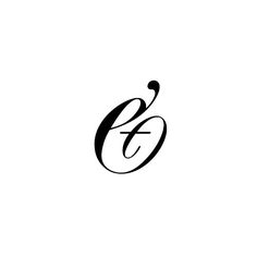 the letter g is made up of letters that are black and white with an elegant design