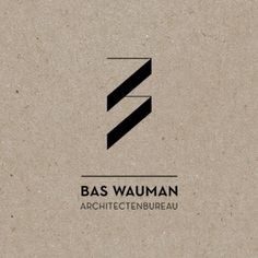 the logo for bas waumann architecture bureau