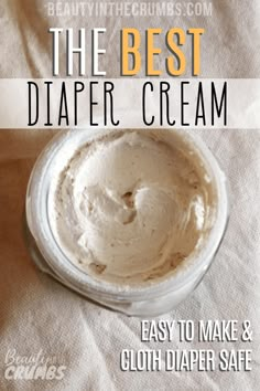 Diaper Cream Recipe, Diaper Rash Cream Recipe, Diaper Rash Remedy, Rashes Remedies, Home Remedies For Skin, Diy Cream, Diaper Rash Cream, Rash Cream, Homemade Baby