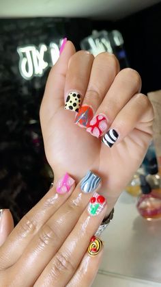 Unique Acrylic Nail Designs, Girly Nails, Hard Nails, Simple Acrylic Nails, Work Nails, Dope Nail Designs, Long Acrylic Nails Coffin, Nail Sets, Acrylic Nails Coffin Pink