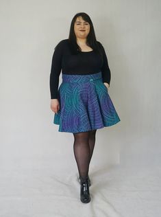 This unique mini skirt is perfect for all seasons. It can be tied high on the waist and loosely on the hips. Made of gussets, tied at the waist adjusts to the figure. The idea for this skirt was born out of a love of fashion and upcycling. It is made of LennyLamb production ends. LennyLamb fabrics are woven into baby wraps and slings. We believe in the zero waste principle. Made by coolawoola in Poland. Fabric woven and designed by Lenny Lamb. The skirt is wrapped around the waist, perfectly ada Midi Wrap Skirt, Purple Feather, Baby Wraps, Wrap Skirt, Woven Fabric, Quality Fabric, Plus Size Fashion, Womens Skirt, Violet