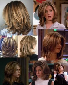 Rachel Haircut Short, Short Haircuts 90s, Rachel Layered Haircut, Rachel Haircut 2023, Rachel Short Haircut, Rachel Hairstyles Friends, Friends Hairstyles 90s, Rachel Friends Haircut Short, Rachel Inspired Hair