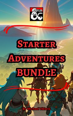 an image of a video game with the title, starter adventures bundle