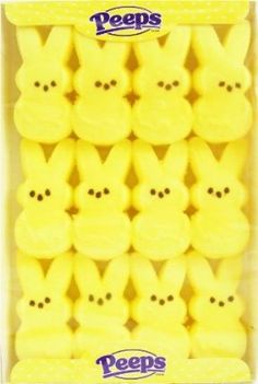 peeps easter is coming and it's official