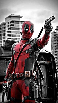 Deadpool Images, Action Wallpaper, Deadpool 2016, Dc Comics Vs Marvel, Marvel Paintings, Deadpool X Spiderman