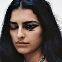 #aesthetic #aesthetictumblr #tumblr #tiktok #1 #inspiration #fashion Horus Necklace, Eye Of Horus Necklace, The Eye Of Horus, Desain Editorial, Edgy Makeup, Eye Of Horus, Artistry Makeup, Photography Inspo, Makeup Art