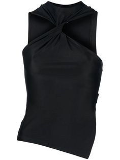 Find COURREGES Twist-detail Sleeveless Top on Editorialist. 70% Viscose, 30% Polyester Made in France Designer Model Number: 123JTO136PA0043 Designer Colour: BLACK Cut Out Top, Shoulder Cut, Dolce E Gabbana, Van Cleef Arpels, Dolce & Gabbana, Lady Dior, Hermes Birkin, Black Stretch