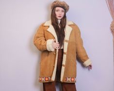 Montone, Montone Boho, Sheepskin Coat, Shearling, Cappotto Montone, Giacca Montone Sheepskin Coat