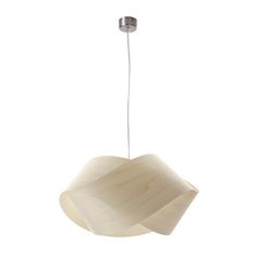 the light fixture is made from wood and has a white shade on it's side