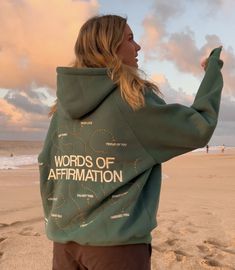 Dandy Hoodie, Backprint Hoodie, Aruba Trip, Dandy Worldwide, Graphic Hoodies Aesthetic, Sorority Merch, Vintage Words, Trendy Hoodies