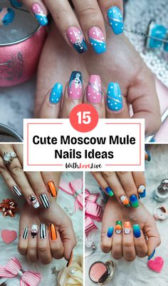 Elevate your nail game with stunning Moscow Mule nail ideas! 🍹✨ These refreshing designs capture the spirit of the classic cocktail with warm copper and vibrant green hues. Perfect for any occasion, these nail looks will make a statement. Save this pin for your next manicure inspiration! Black Wedding Nails, Autumn Leaf Color, Fall Palette, Nail Looks, Cocktail And Mocktail, Fall Manicure, Stacked Wedding Bands, Manicure Inspiration, Seasonal Nails