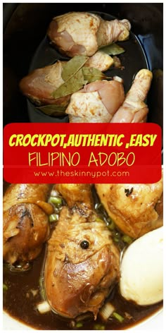 crockpot authentic, easy recipe for flipping alopeo in the slow cooker