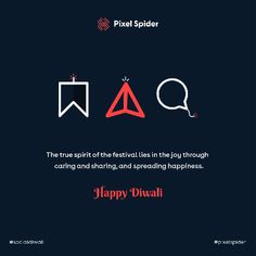 a black and red poster with the words happy diwali in different languages on it