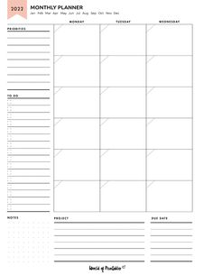 the printable weekly planner is shown in black and white, with lines on it