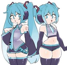 Miku Hatsune Chibi, Ninja Turtles Funny, Miku Hatsune Vocaloid, Drawing Base, الرسومات اللطيفة, Cute Anime Couples, Cartoon Art Styles