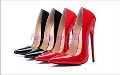 Item  Title   Condition: Brand New with box Main Material : Patent Leather Heel Height ：16 CM / 14 CM Colours Available : as the picture show Notice ：actual color may differ from your computer display. Please choose the required size from the drop down menu above. We can ship to Worldwide.if you can not use Buy it now Pls contact us.   Women's Shoes Size Chart US AU UK EUR SIZE Foot length in  CM 4 2.5/3 1.5 34 34 22CM 4.5 3.5 2.5 35 35 22.5CM 5 4.5 3/3.5 36 36 23.0CM 6 5.5 4 Extreme High Heels, Beautiful High Heels, Pumps Heels Stilettos, Super High Heels, Stiletto Shoes, Patent Leather Heels, High Heels Stilettos, Cute Shoes, Night Club