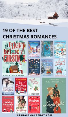 christmas books for kids and adults to read in the snow with text overlaying them