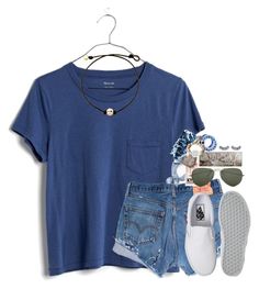 "IT'S CONTEST TIME!!!" by kate-elizabethh ❤ liked on Polyvore featuring Madewell, Levi's, Vans, J.Crew, Ray-Ban, Urban Decay, Rimini, Electric Picks and katesbtsb2k16 Longer Shorts, Teen Outfits, Casual School Outfits, Cute Outfits For School, Tween Outfits, Cute Comfy Outfits, Teenager Outfits