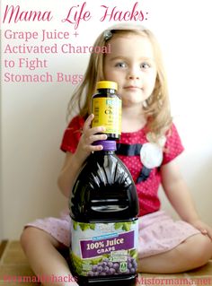 Mama Life Hacks { Prevent Stomach Bug, Tummy Bug Remedies, Grape Juice For Stomach Bug, Grape Juice Stomach Bug, Charcoal For Stomach Bug, Activated Charcoal For Stomach Bug, Stomach Bug Remedy For Kids, Stomach Bug Remedies, M Is For Mama