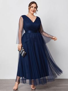 Ideas Matrimonio, Mesh Party Dress, Plus Size Wedding Guest Dresses, Plus Size Wedding, Long Maxi, Closet Organization, Mother Of The Bride Dresses