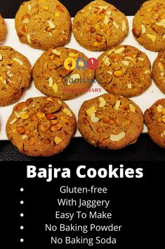 bajra cookies with jaleberry easy to make no baking powder no baking soda