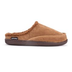 Slide into MUK LUKS® Men's Faux Suede Clog Slippers for effortless laid-back style. Warm faux fur lining and comfortable foam insole are easy on your feet while a durable indoor/outdoor sole takes you where you need to go. Wipe with damp cloth, Dry Flat, Do not Bleach. Imported. -Indoor/Outdoor TPR Sole-100% Polyester Faux Fur Insole-100% Polyester Faux Suede Upper-100% Polyester Faux Fur Lining-Foam Insole-US Men’s Sizes S (8-9), M (10-11), L (12-13)-Multiple Color Options Available Moccasin Slipper, Mens Clogs, Suede Clogs, Clog Slippers, Men Suede, Moccasins Slippers, Shoe Carnival, Slipper Socks, Slipper Shoes