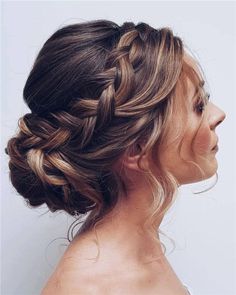 Braid Updo, Wedding Hairstyles For Medium Hair, Hairstyles Natural, Hairstyles For Medium Hair, Hair Kids