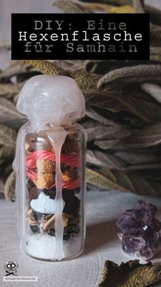 Hexenflasche Witch Bottle, Witch Bottles, Spell Jars, Witch Stuff, Spell Jar, Witchy Stuff, Vegan Beauty, Beauty Blog