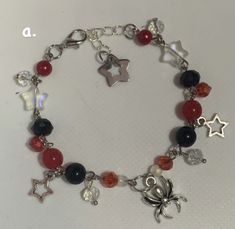 Y2k Beaded Bracelets, Grunge Jewelry, Pretty Bracelets