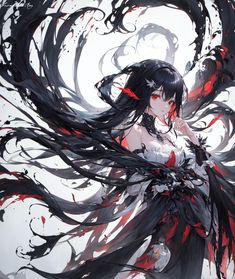 Ange Demon, 캐릭터 드로잉, Arte Sketchbook, Anime Artwork Wallpaper, Anime Character Drawing, Anime Scenery Wallpaper, Red Eyes