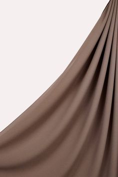 Premium Chiffon Hijab - Ash Brown - Momina Modestwear Elegant Solid Color Chiffon Hijab, Elegant Solid Chiffon Hijab, Elegant Brown Hijab, Ash Brown Color, Extraordinary Fashion, Hijab Colors, Chiffon Hijab, Bamboo Shades, Warm Beige