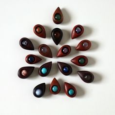 Wooden Handicrafts, Pendant Rings, Wood Jewellery, Nespresso Cups, Wood Crafts, Diy Jewelry, Avocado